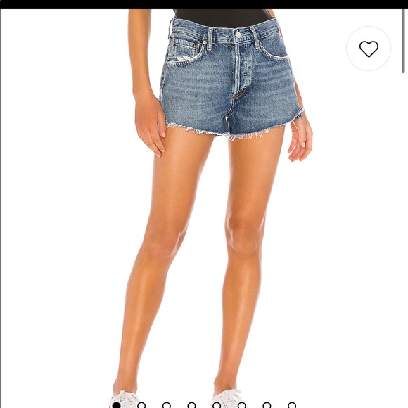 AGOLDE Parker shorts in Lowkey wash - Picture 9 of 9